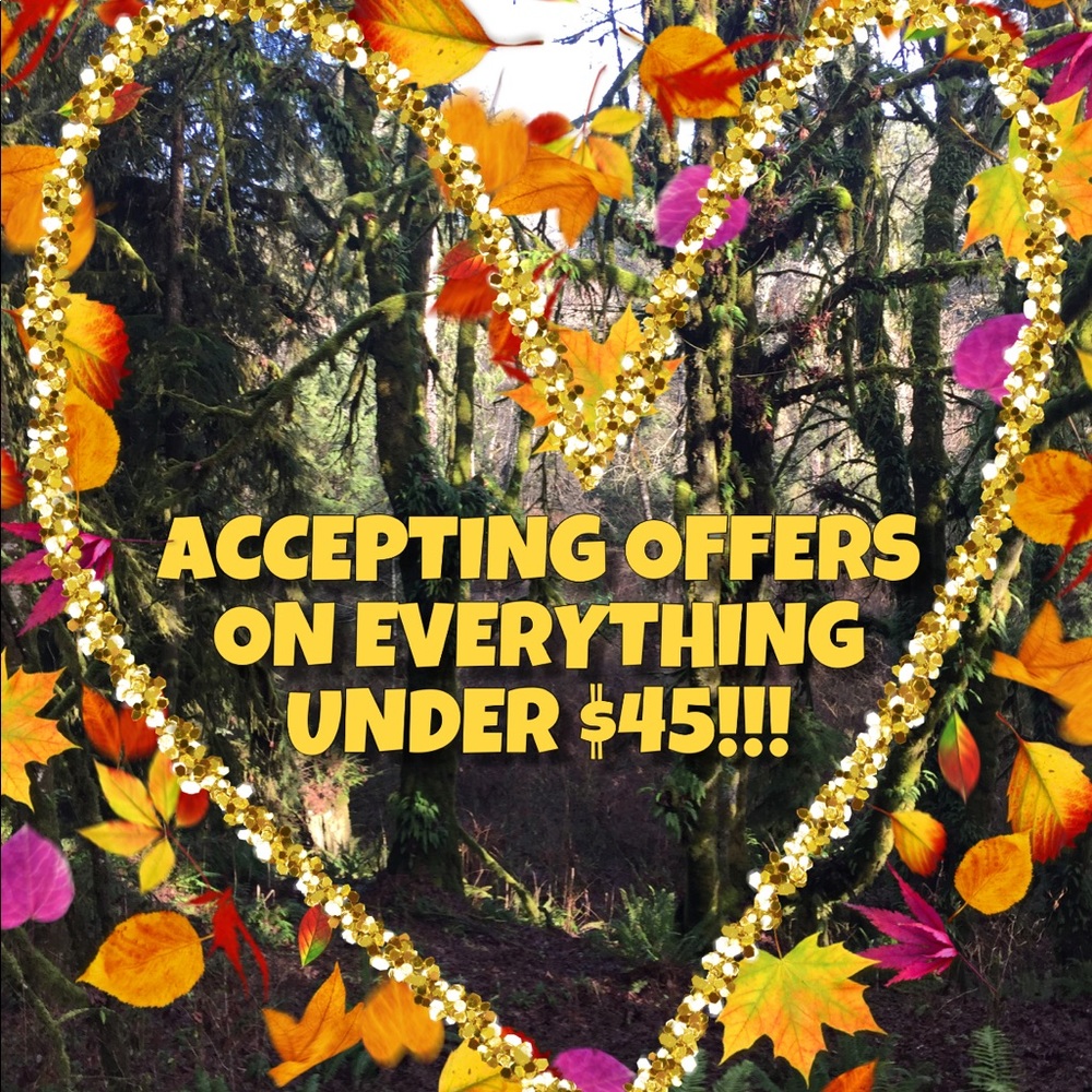 ACCEPTING ALL OFFERS